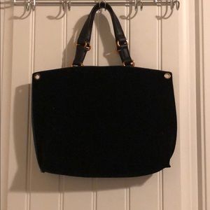 black purse